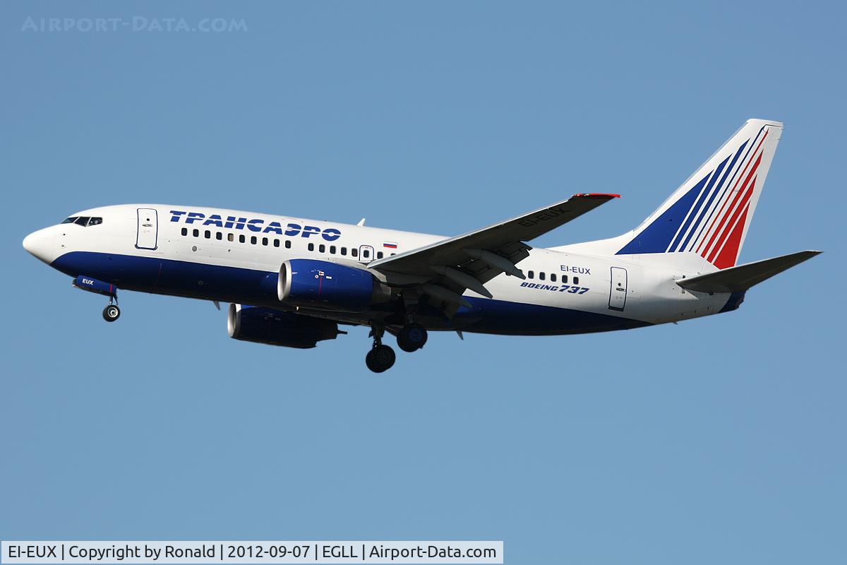 EI-EUX, 2004 Boeing 737-7Q8 C/N 29352, at lhr