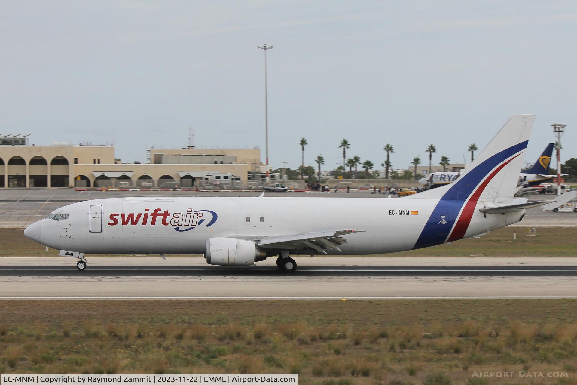 EC-MNM, 1992 Boeing 737-4Y0/SF C/N 26071, B737-400 EC-MNM Swift Air