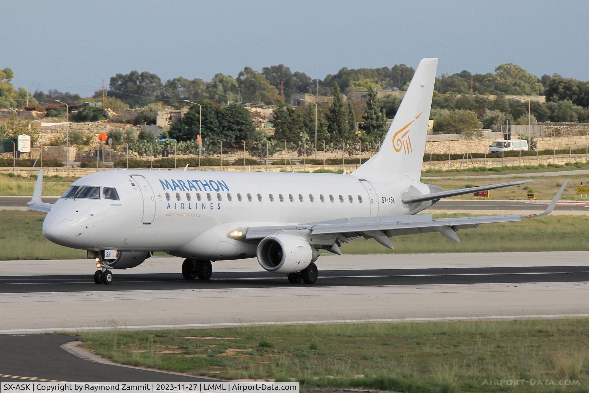 SX-ASK, Embraer E175STD C/N 17000330, Embraer E175STD SX-ASK Marathon Airlines