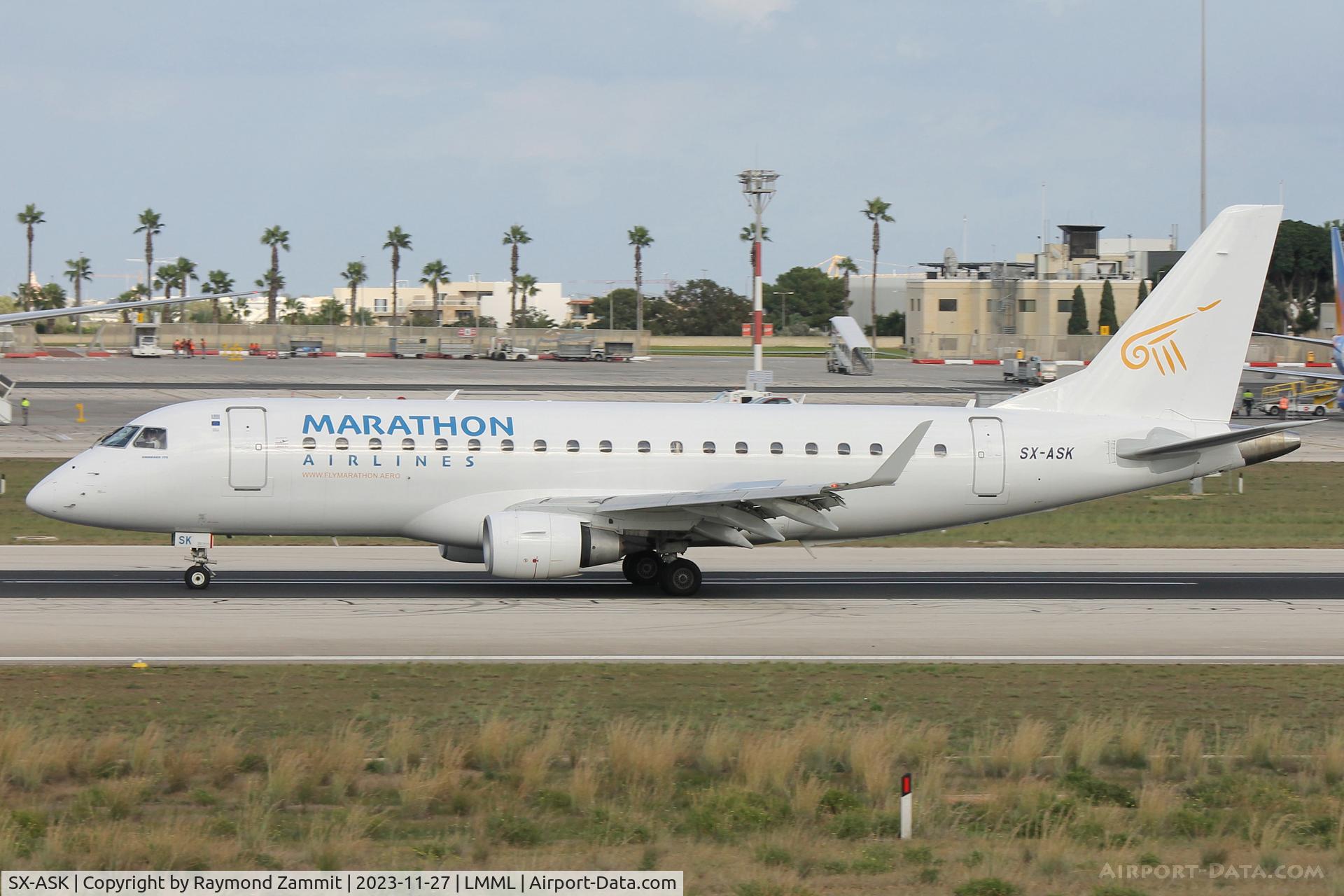 SX-ASK, Embraer E175STD C/N 17000330, Embraer E175STD SX-ASK Marathon Airlines