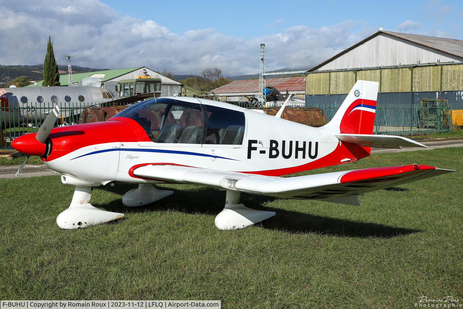 F-BUHU, Robin DR-400-180 Regent C/N 809, Aerodej