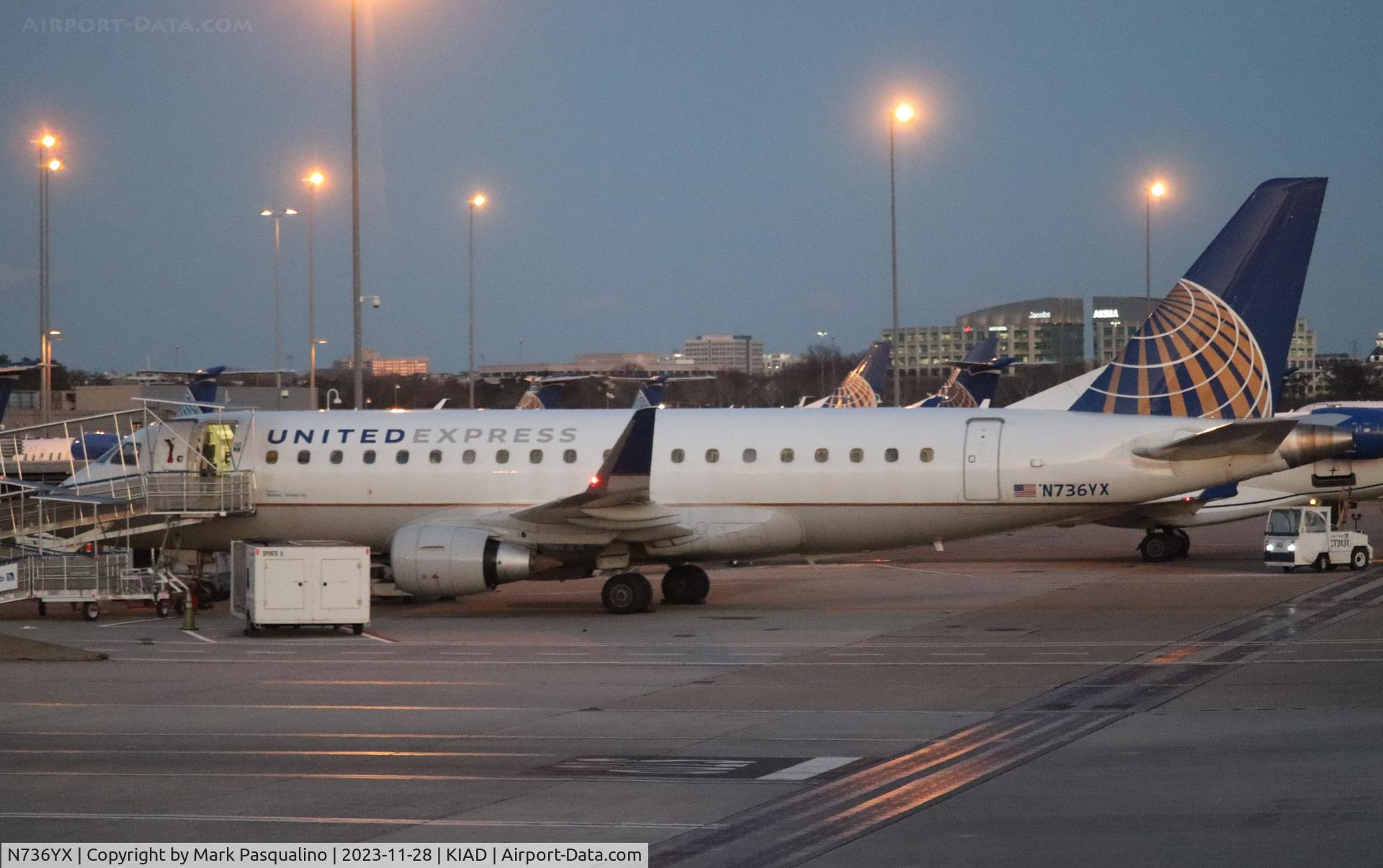 N736YX, 2016 Embraer 170LR (ERJ-170-100LR) C/N 17000541, ERJ-170-100LR