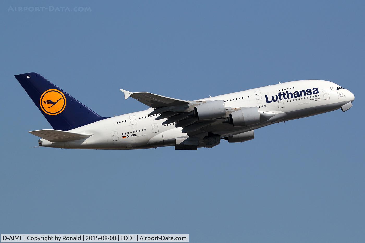 D-AIML, 2013 Airbus A380-841 C/N 149, at fra