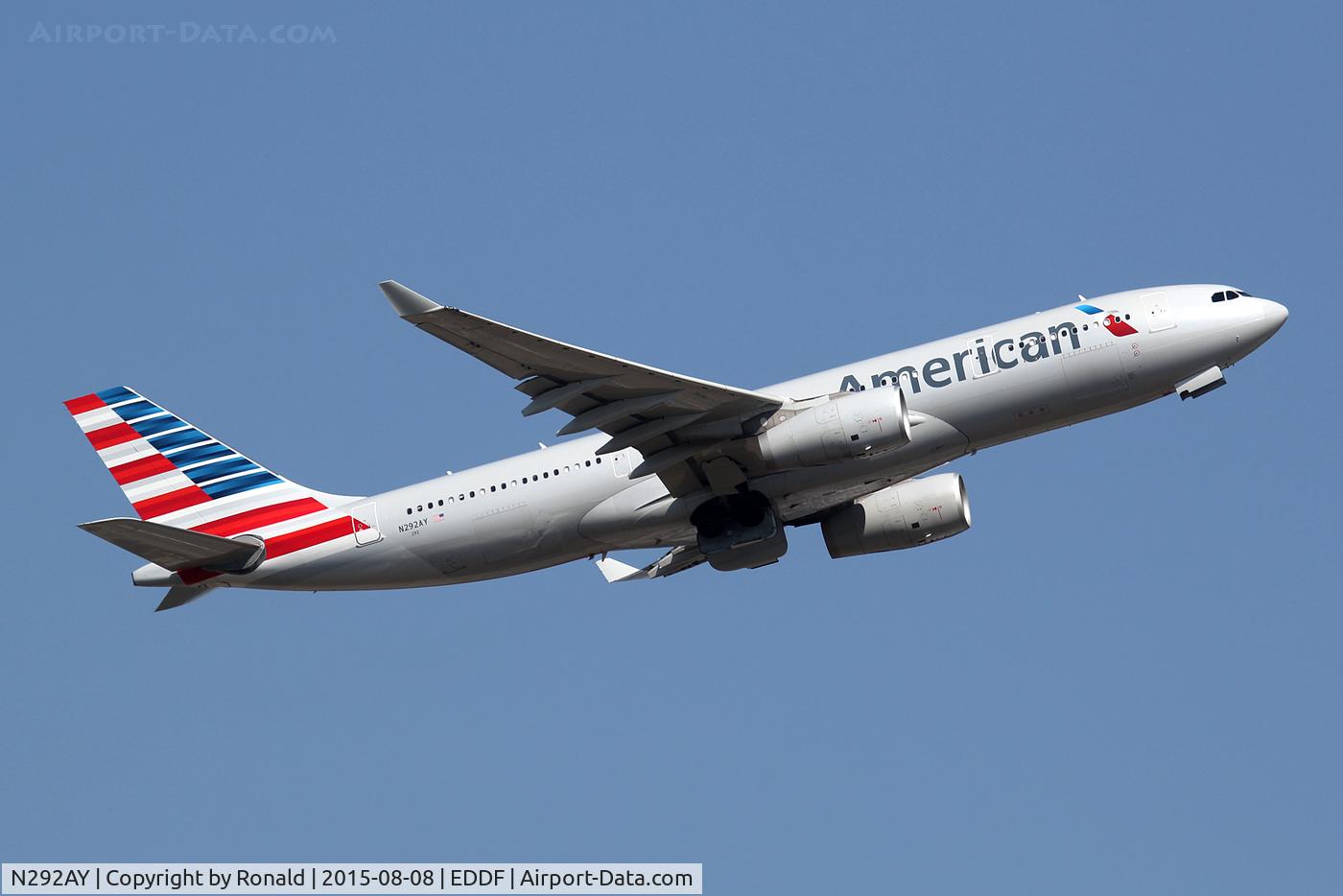 N292AY, 2014 Airbus A330-243 C/N 1512, at fra