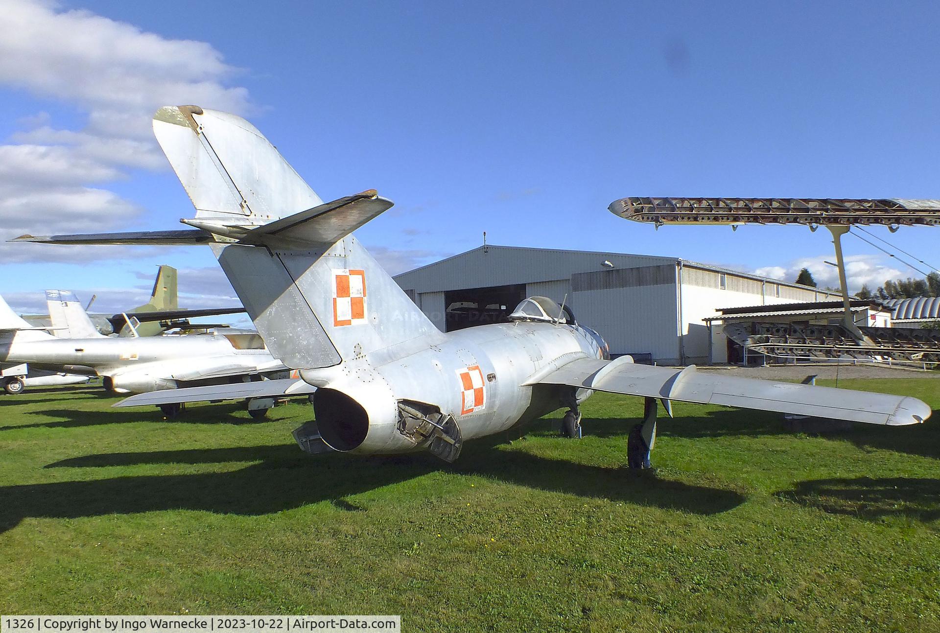 1326, PZL-Mielec Lim-2 (MiG-15bis) C/N 1B13-026, PZL-Mielec Lim-2 (Mig-15bis) FAGOT at the Österreichisches Luftfahrtmuseum (Austrian Aviation Museum), Graz-Thalerhof