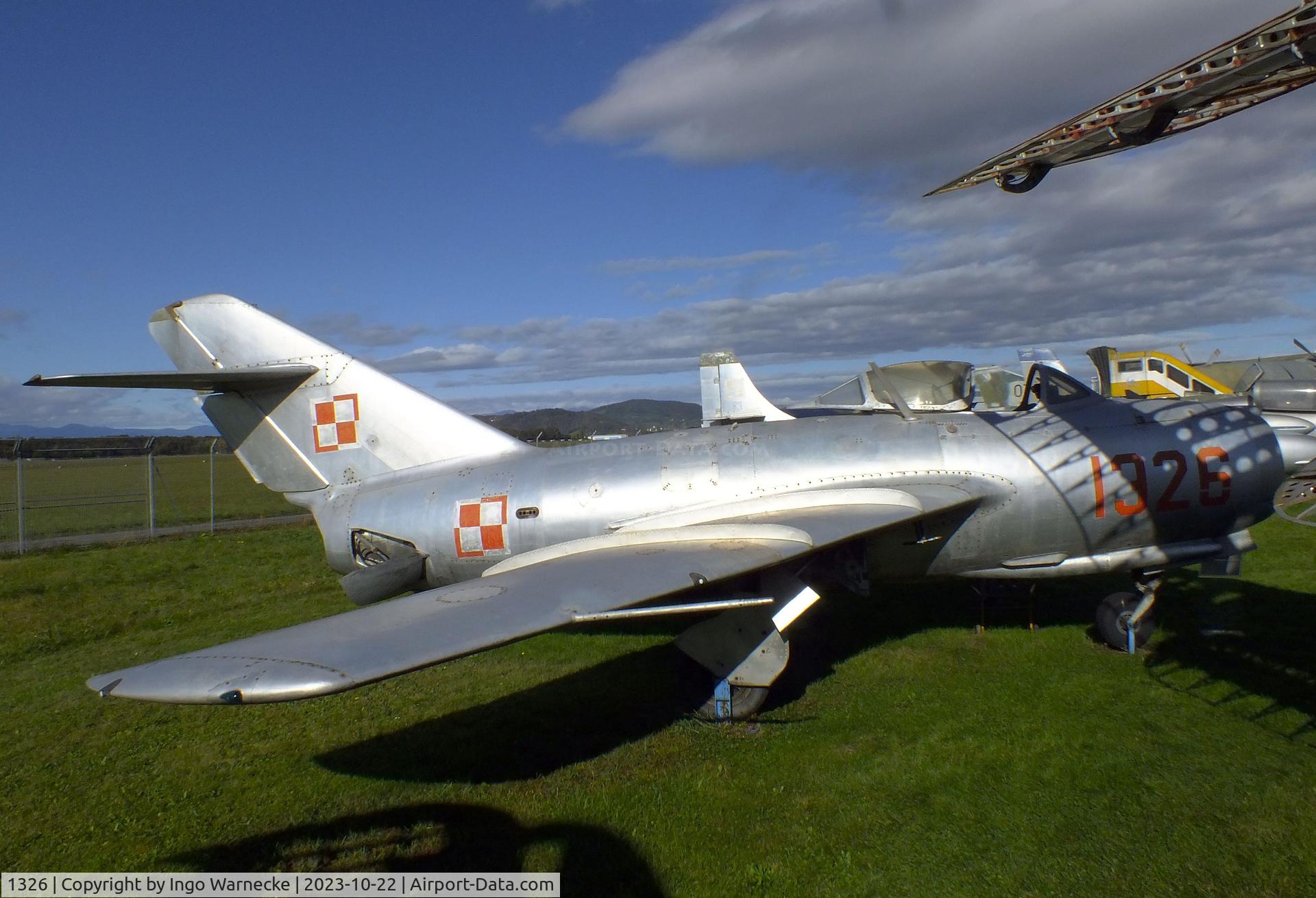 1326, PZL-Mielec Lim-2 (MiG-15bis) C/N 1B13-026, PZL-Mielec Lim-2 (Mig-15bis) FAGOT at the Österreichisches Luftfahrtmuseum (Austrian Aviation Museum), Graz-Thalerhof
