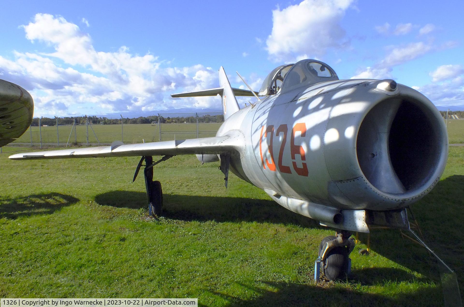 1326, PZL-Mielec Lim-2 (MiG-15bis) C/N 1B13-026, PZL-Mielec Lim-2 (Mig-15bis) FAGOT at the Österreichisches Luftfahrtmuseum (Austrian Aviation Museum), Graz-Thalerhof