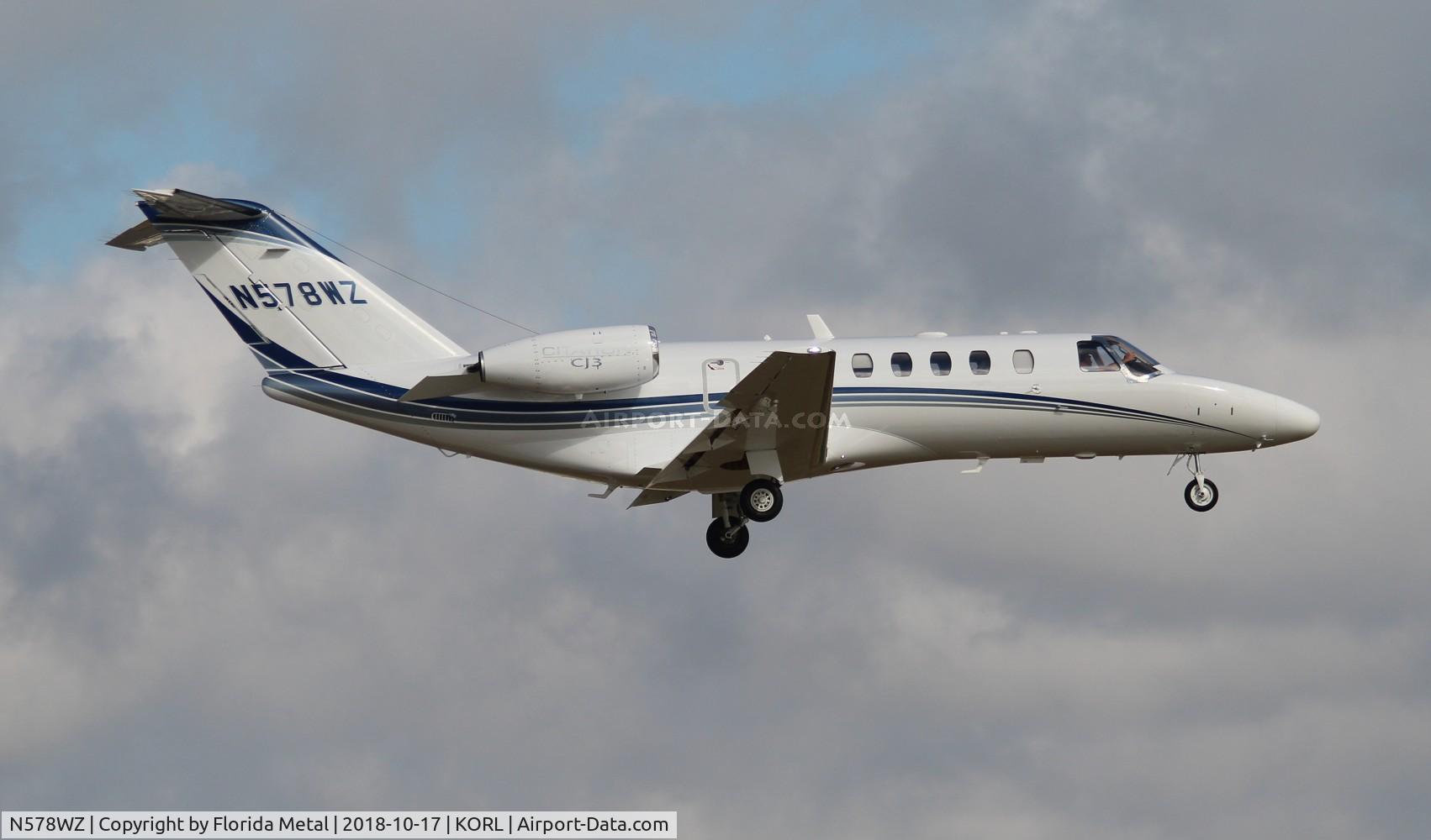 N578WZ, 2013 Cessna 525B CitationJet CJ3 C/N 525B0403, C525B zx