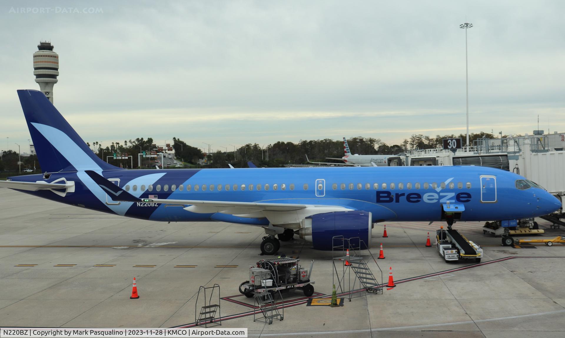 N220BZ, 2023 Airbus A220-371 C/N 55202, Airbus A220-371