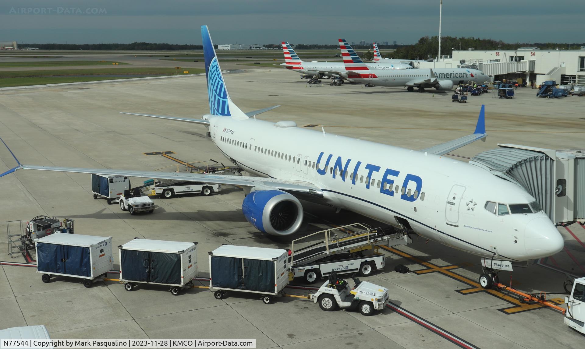 N77544, 2022 Boeing 737-9 MAX C/N 64473, Boeing 737-9 MAX
