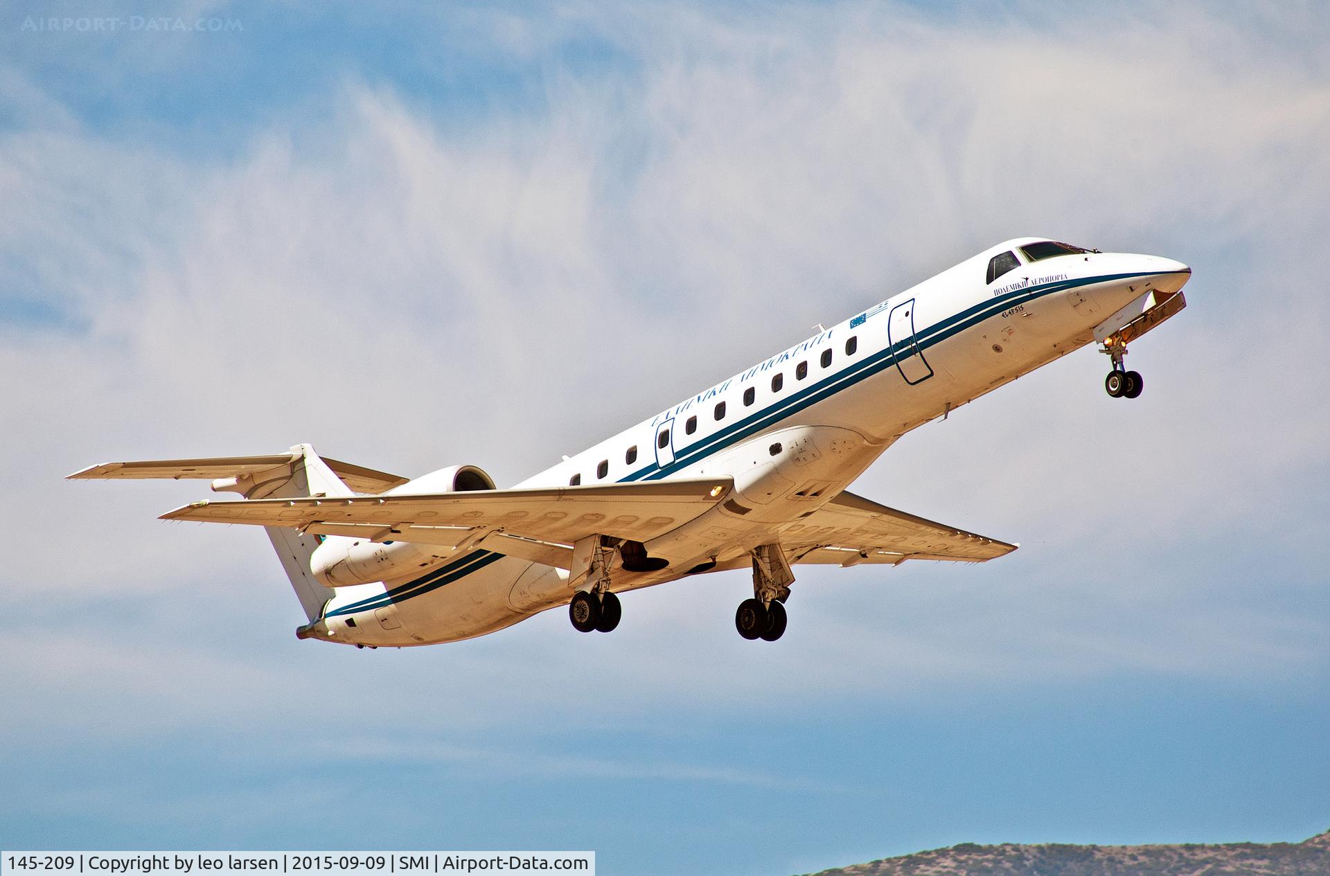145-209, 1999 Embraer ERJ-135LR (EMB-135LR) C/N 145209, Samos 9.9.2015