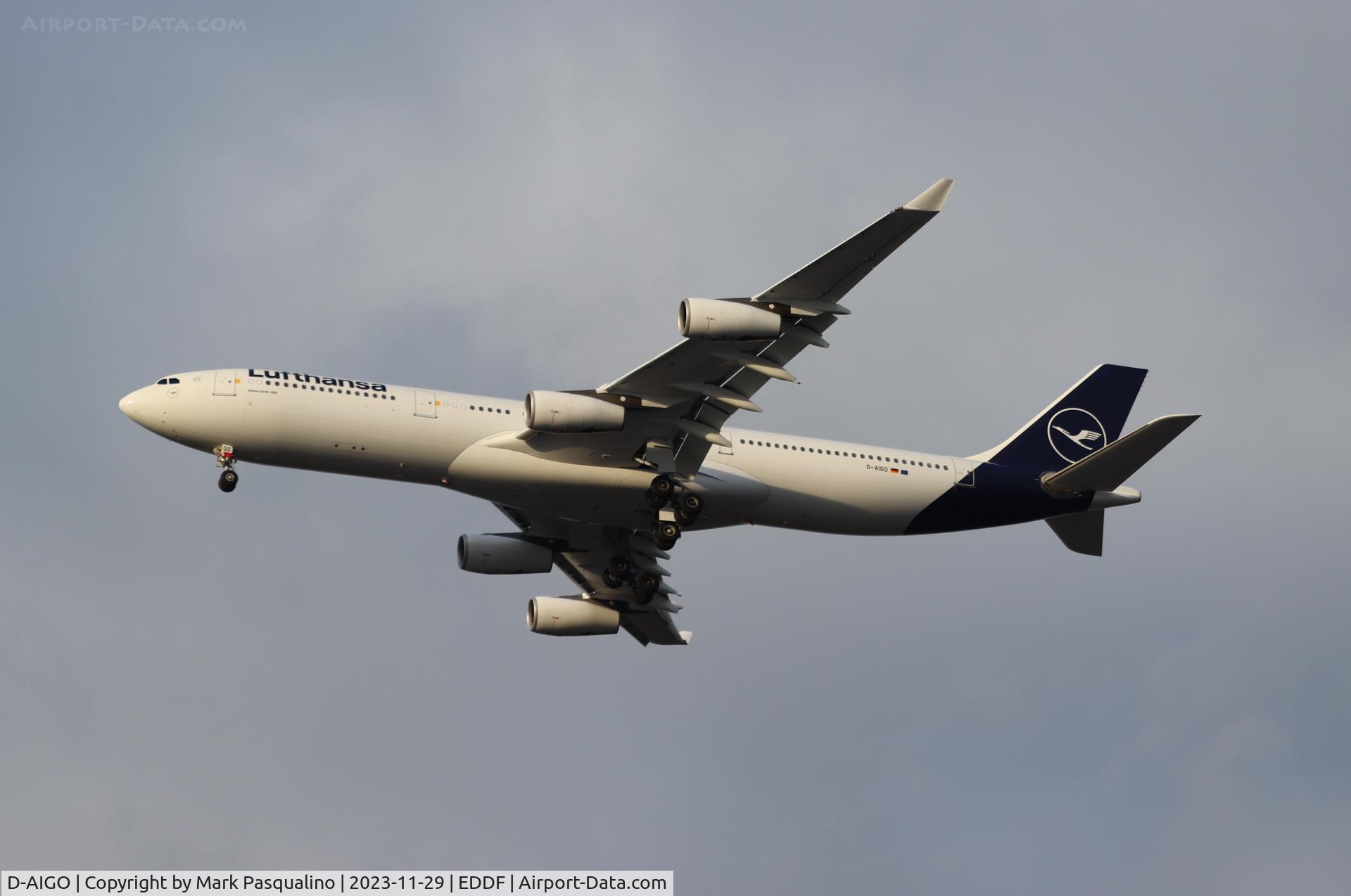 D-AIGO, 1998 Airbus A340-313X C/N 233, Airbus A340-313X