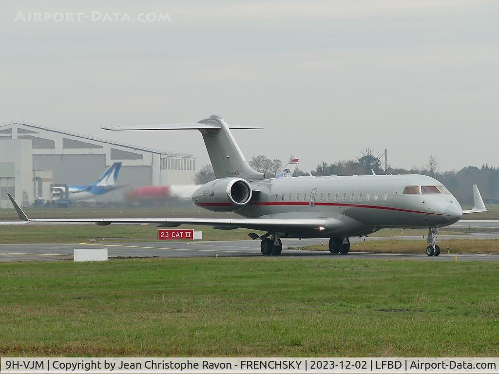 9H-VJM, 2013 Bombardier BD-700-1A10 Global Express 6000 C/N 9630, Vistajet from Northolt NHT
