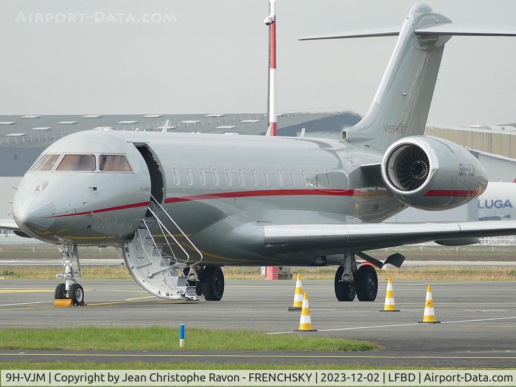 9H-VJM, 2013 Bombardier BD-700-1A10 Global Express 6000 C/N 9630, VistaJet from Northolt