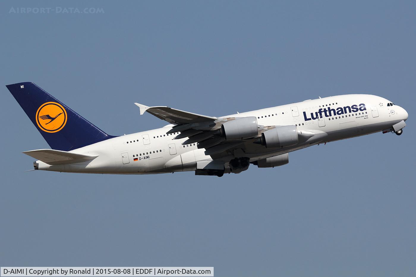 D-AIMI, 2011 Airbus A380-841 C/N 072, at fra