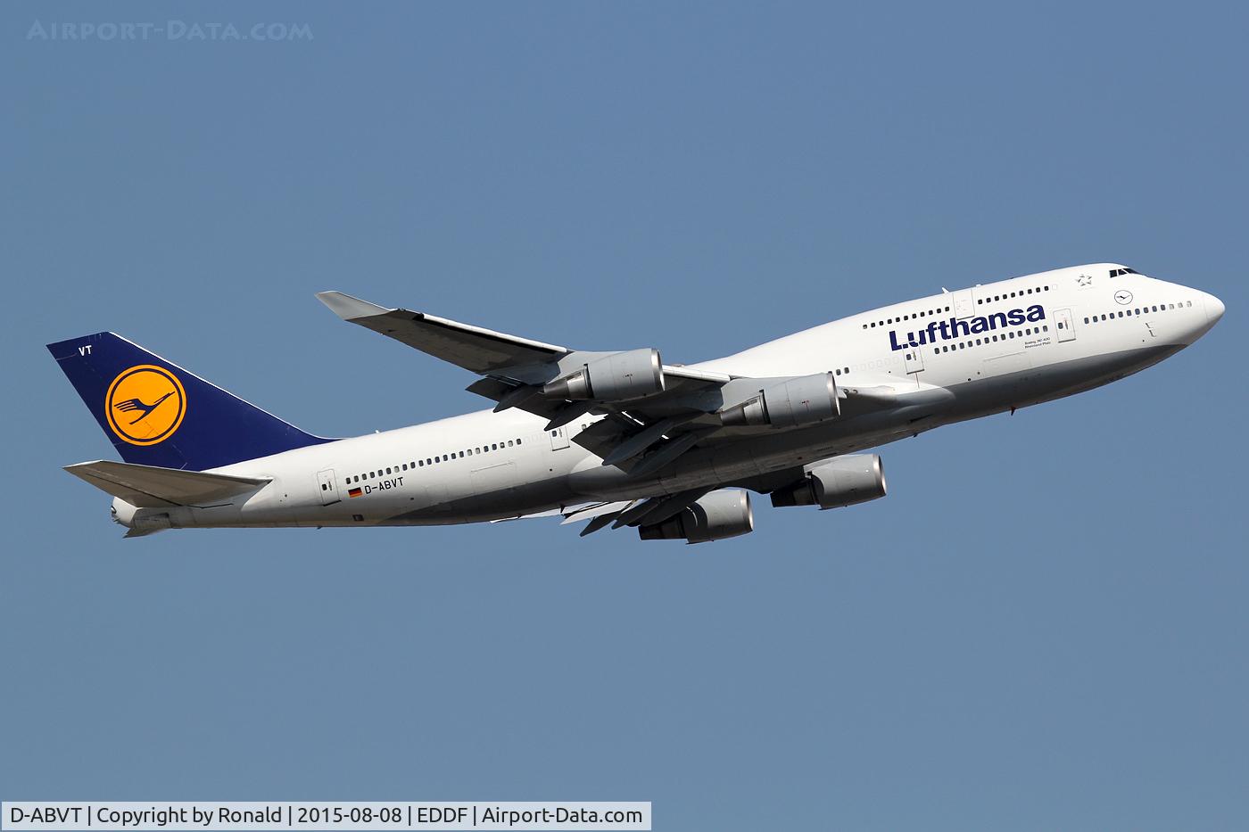 D-ABVT, 1997 Boeing 747-430 C/N 28287, at fra