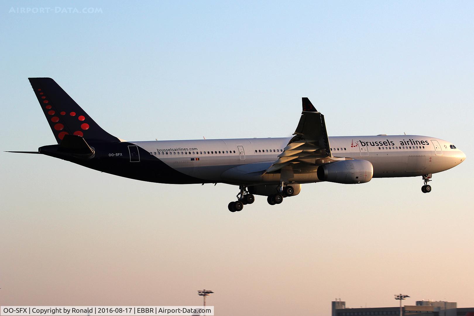 OO-SFX, 2010 Airbus A330-343X C/N 1085, at bru