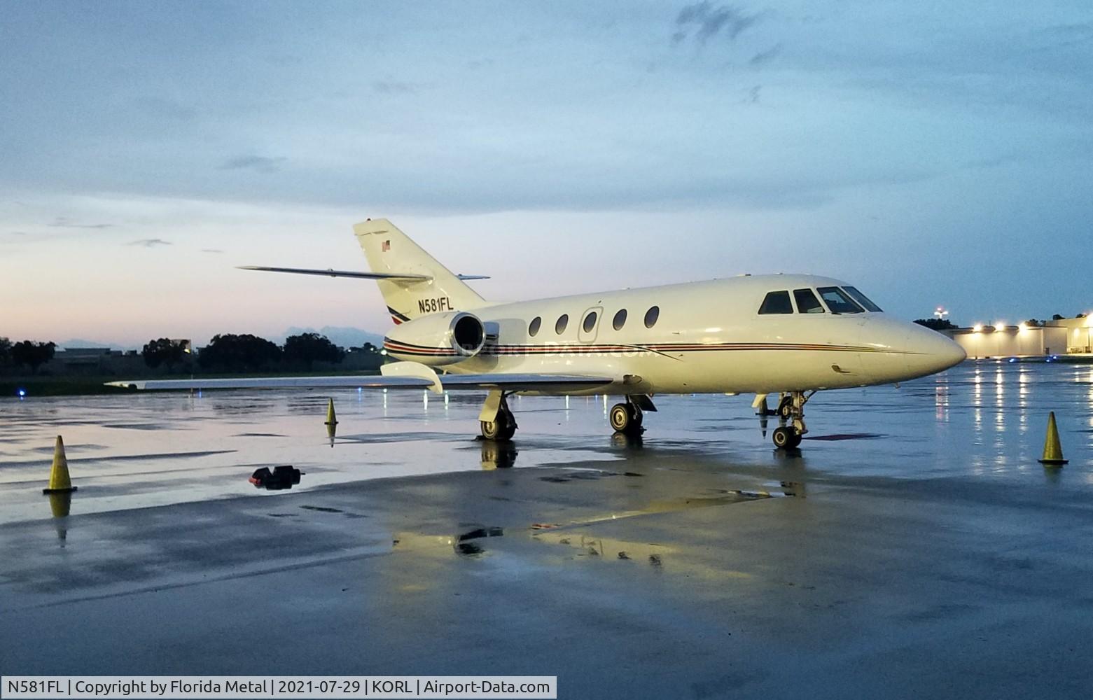 N581FL, 1981 Dassault Falcon (Mystere) 20F C/N 440, Falcon 20 zx