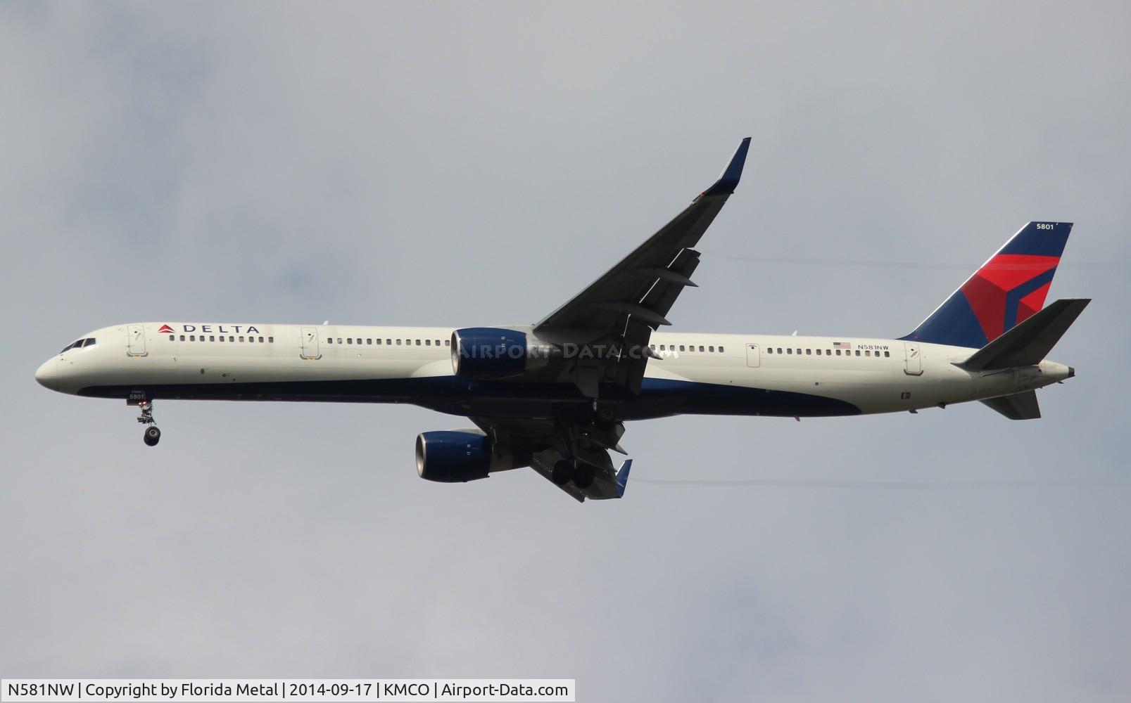 N581NW, 2002 Boeing 757-351 C/N 32982, DAL 753 zx