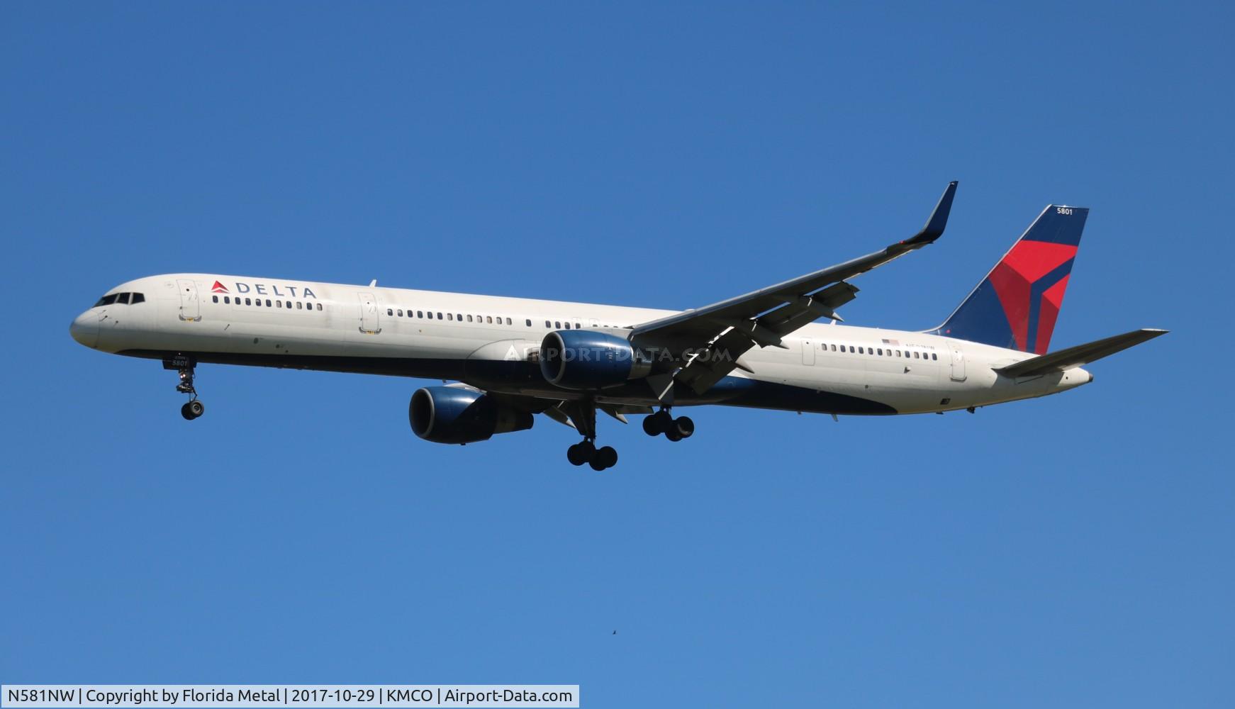 N581NW, 2002 Boeing 757-351 C/N 32982, DAL 753 zx