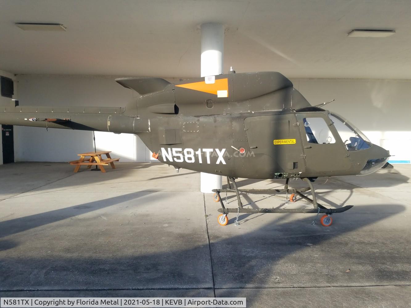 N581TX, 1969 Bell OH-58A Kiowa C/N 40574, OH-58 zx