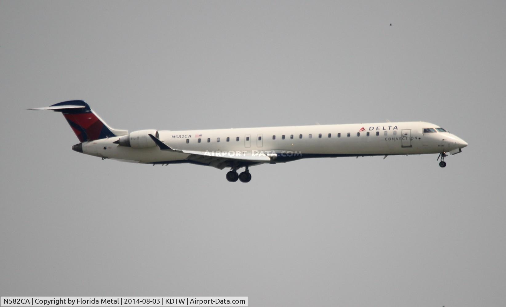 N582CA, 2008 Bombardier CRJ-900ER (CL-600-2D24) C/N 15171, ASQ/DAL CRJ9 zx
