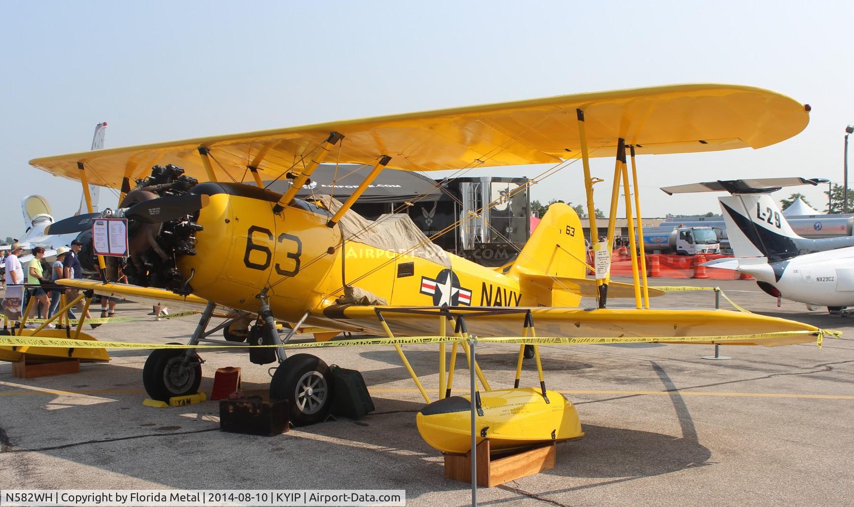 N582WH, 1940 Naval Aircraft Factory N3N-3 C/N 2003, TOM 2014 zx
