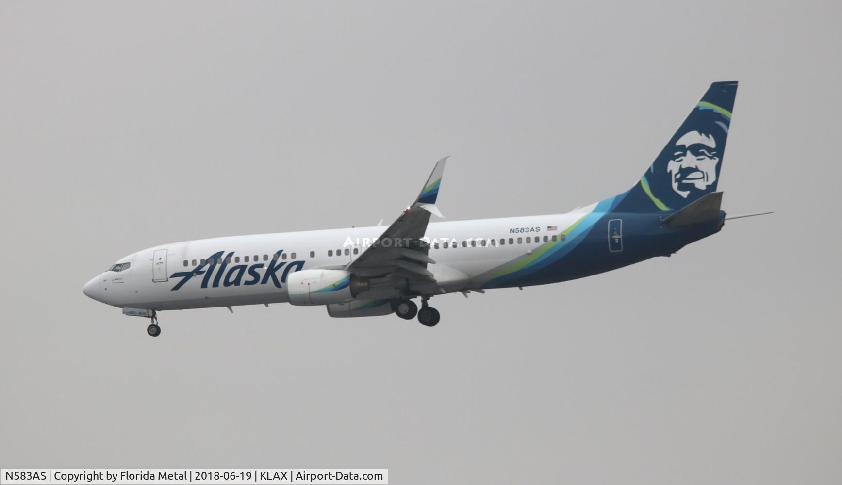 N583AS, 2007 Boeing 737-890 C/N 35681, ASA 738 zx