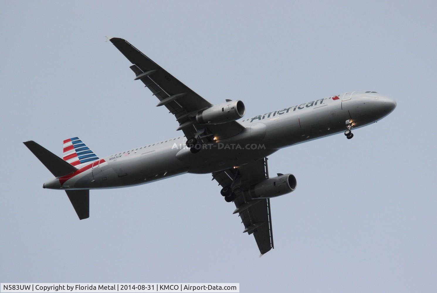 N583UW, 2014 Airbus A321-231 C/N 6181, AAL A321 zx
