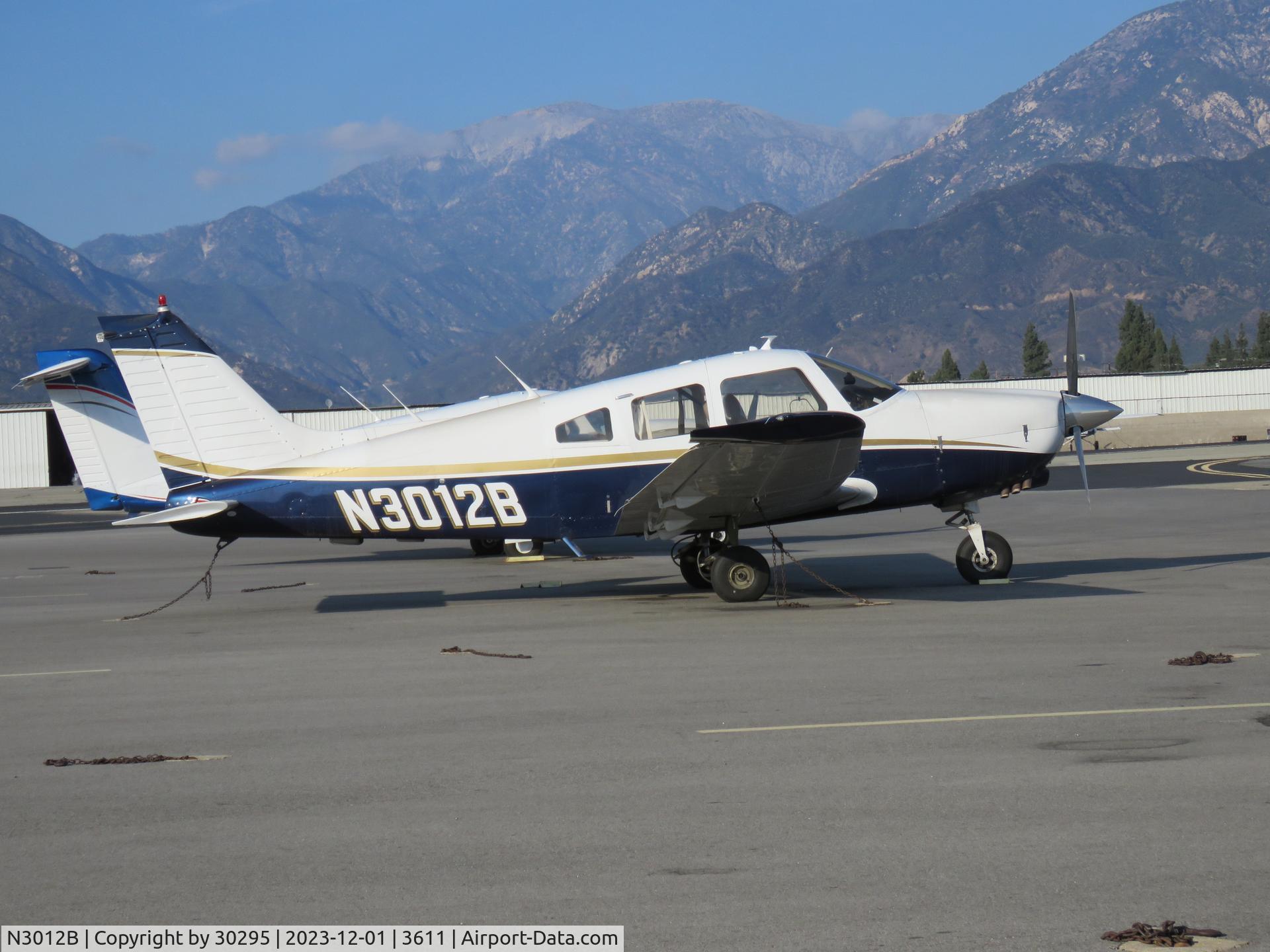 N3012B, 1978 Piper PA-28-236 Dakota C/N 28-7911016, Parked