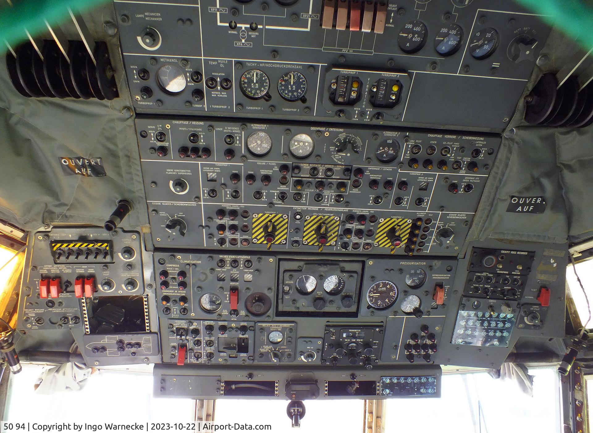 50 94, Transall C-160D C/N D131, Transall C-160D at the Österreichisches Luftfahrtmuseum (Austrian Aviation Museum), Graz-Thalerhof #c
