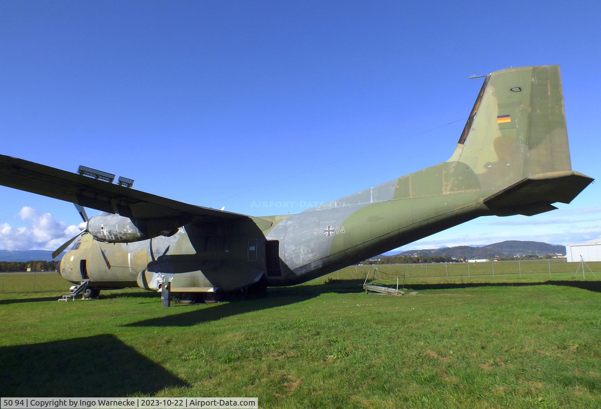 50 94, Transall C-160D C/N D131, Transall C-160D at the Österreichisches Luftfahrtmuseum (Austrian Aviation Museum), Graz-Thalerhof