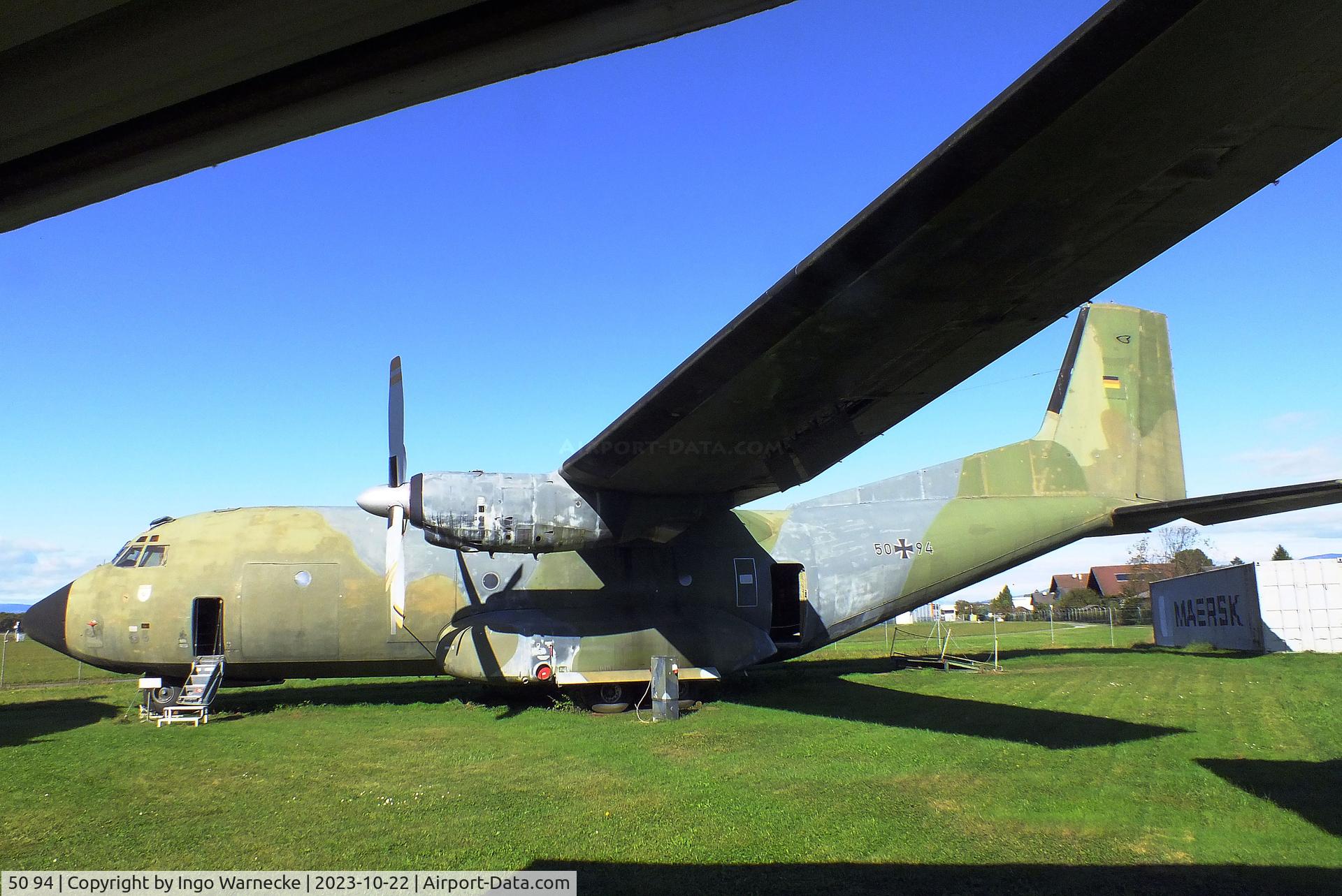 50 94, Transall C-160D C/N D131, Transall C-160D at the Österreichisches Luftfahrtmuseum (Austrian Aviation Museum), Graz-Thalerhof