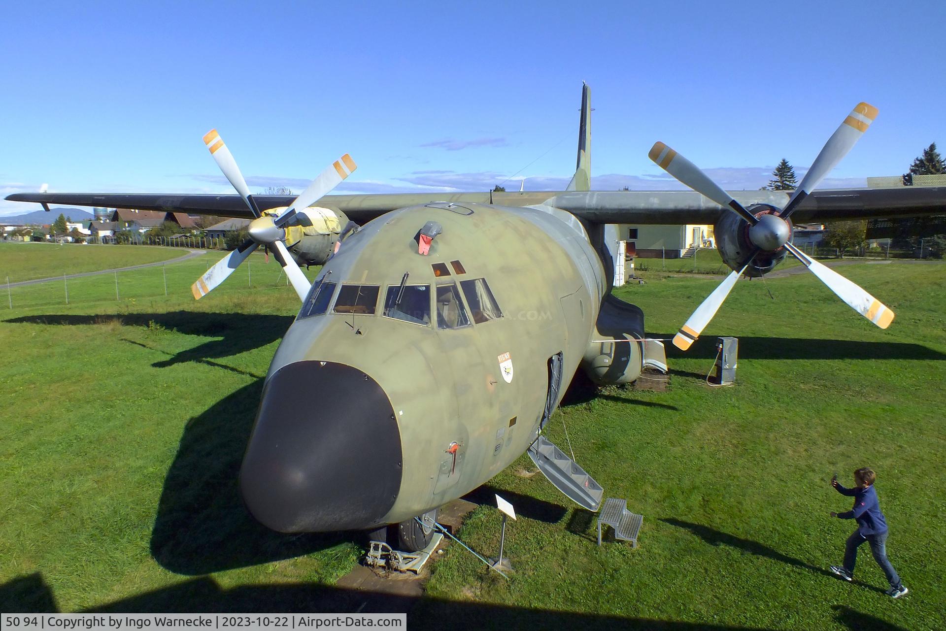 50 94, Transall C-160D C/N D131, Transall C-160D at the Österreichisches Luftfahrtmuseum (Austrian Aviation Museum), Graz-Thalerhof
