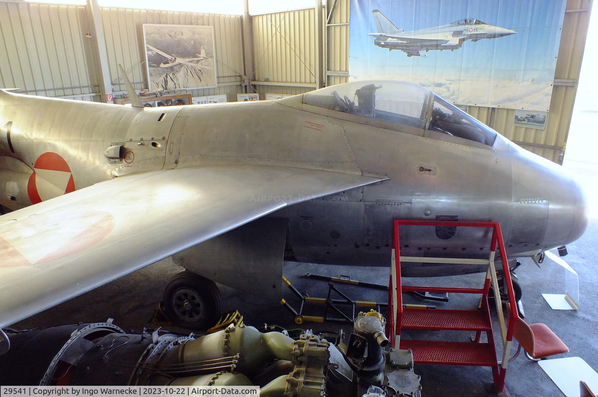 29541, Saab J-29F Tunnan C/N 29541, SAAB J29F Tunnan at the Österreichisches Luftfahrtmuseum (Austrian Aviation Museum), Graz-Thalerhof