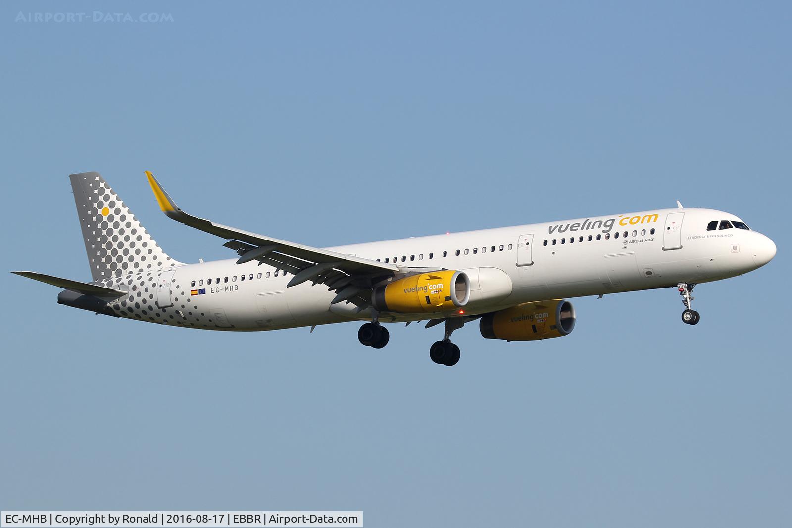EC-MHB, 2015 Airbus A321-231 C/N 6691, at bru