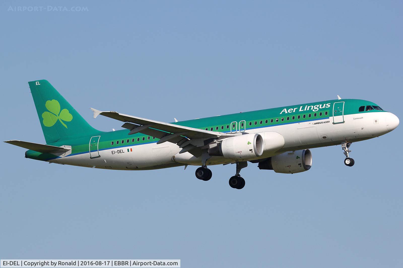 EI-DEL, 2005 Airbus A320-214 C/N 2409, at bru