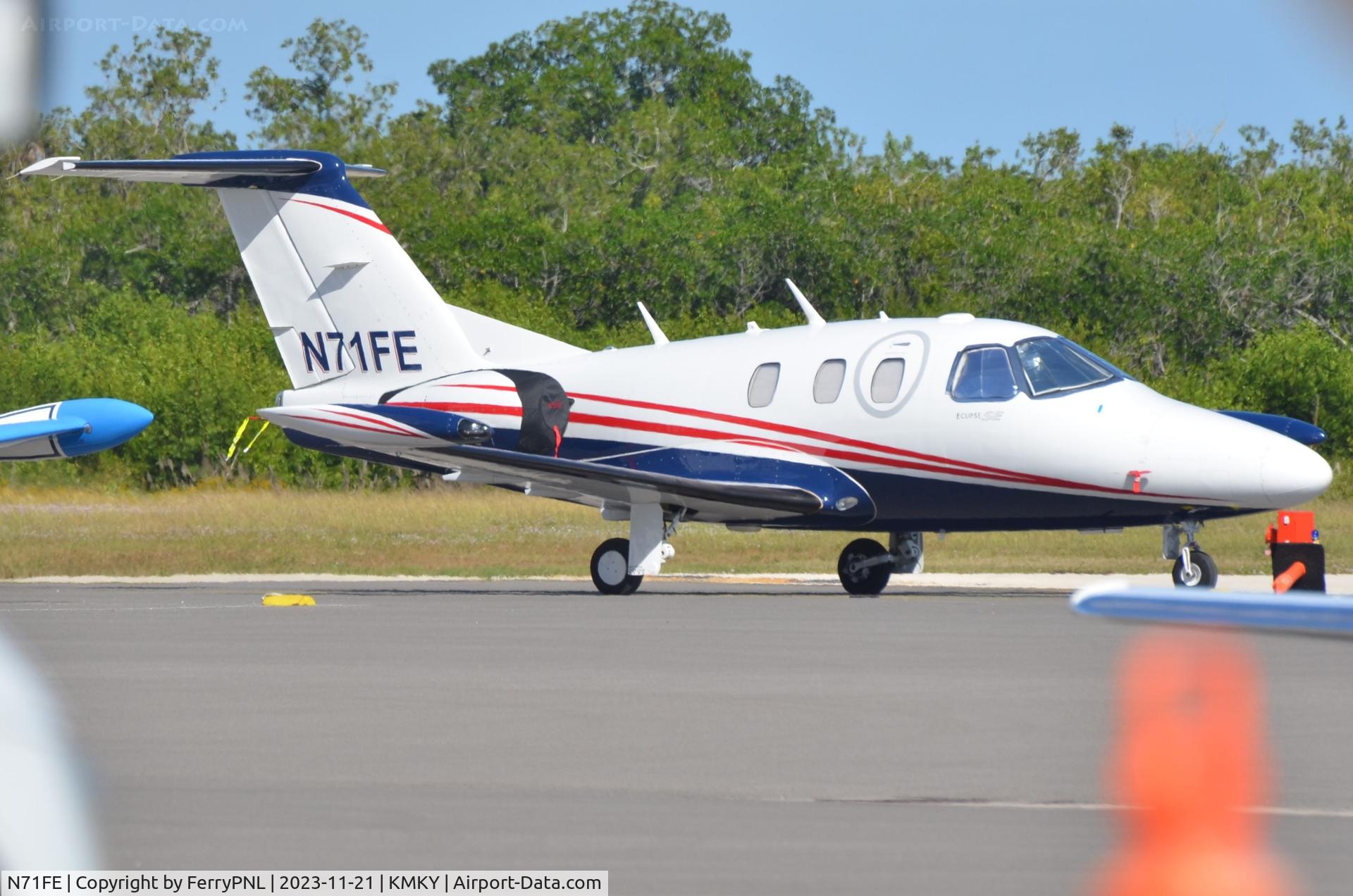 N71FE, 2007 Eclipse Aviation Corp EA500 C/N 000023, Citizen Aero Inc EA500 Eclipse