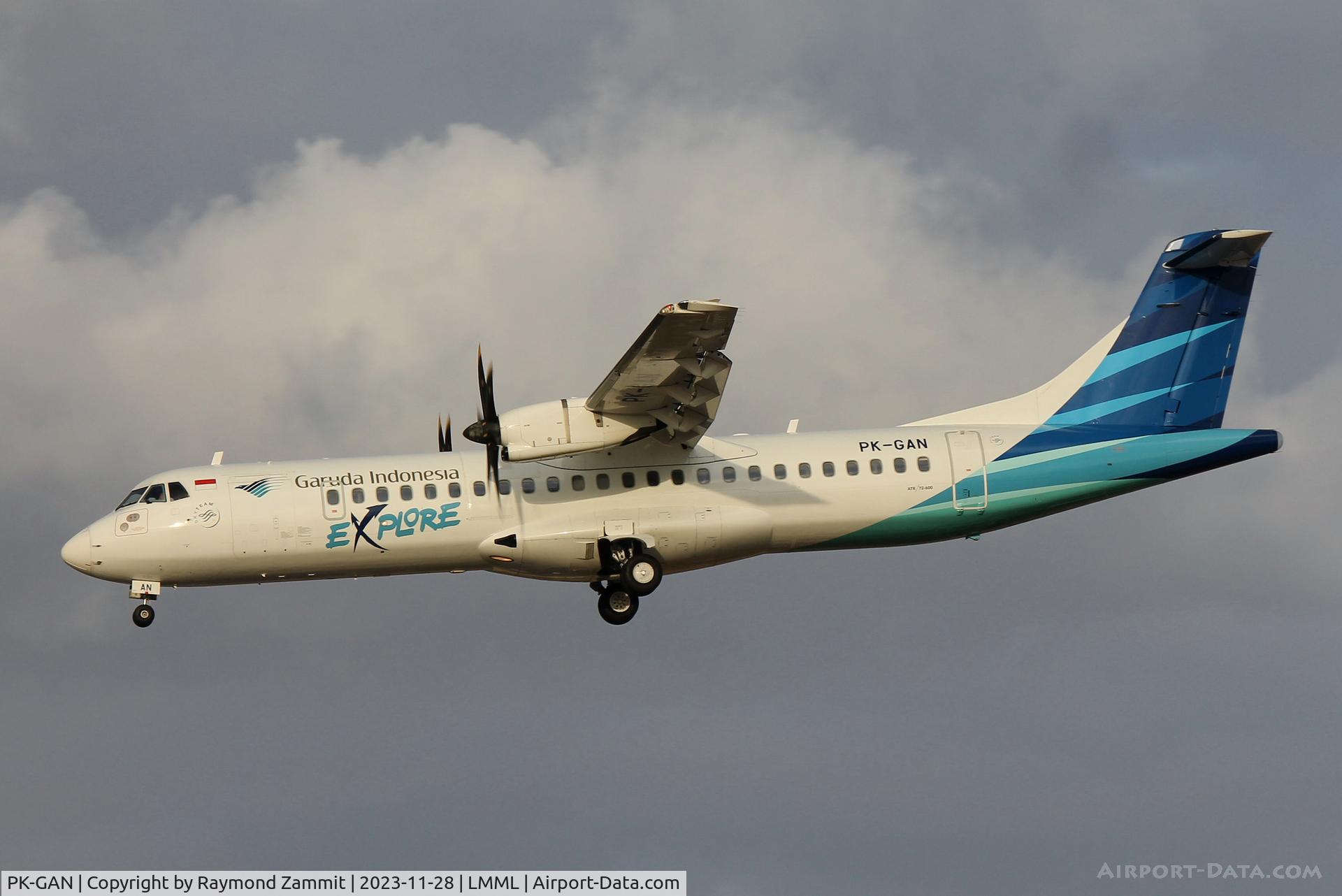 PK-GAN, 2016 ATR 72-600 C/N 1321, ATR72-600 PK-GAN Garuda Indonesia (Air Explore)