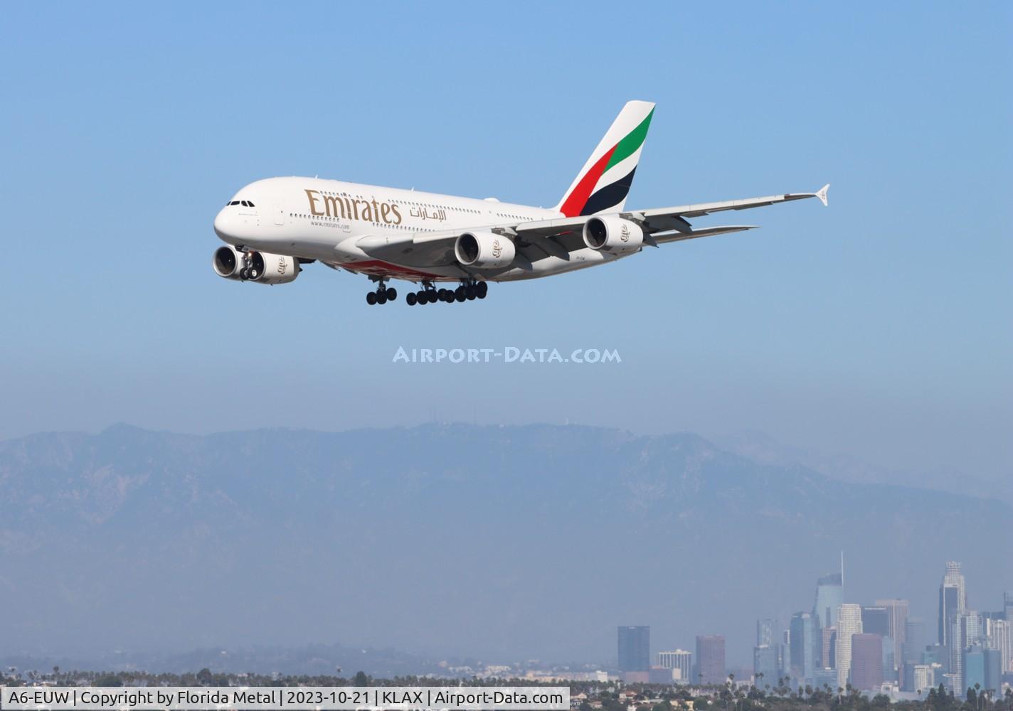 A6-EUW, 2017 Airbus A380-842 C/N 240, UAE A380 zx OMDB / DXB - LAX