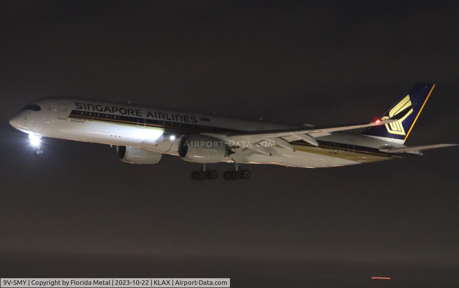 9V-SMY, 2019 Airbus A350-941 C/N 344, SIA A359 zx SIN-LAX