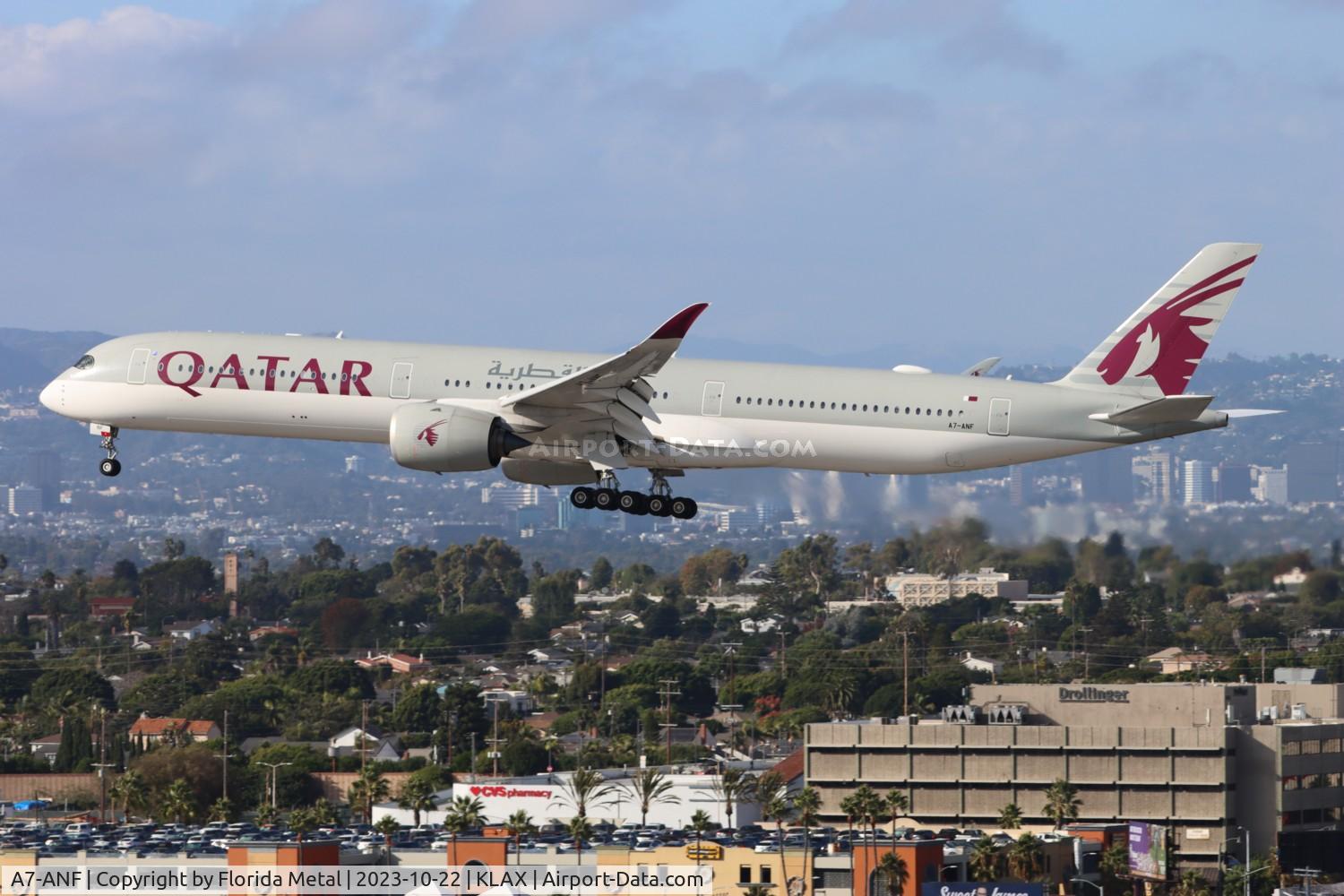 A7-ANF, 2018 Airbus A350-1041 C/N 161, QTR A35X zx OTHH / DOH - LAX
