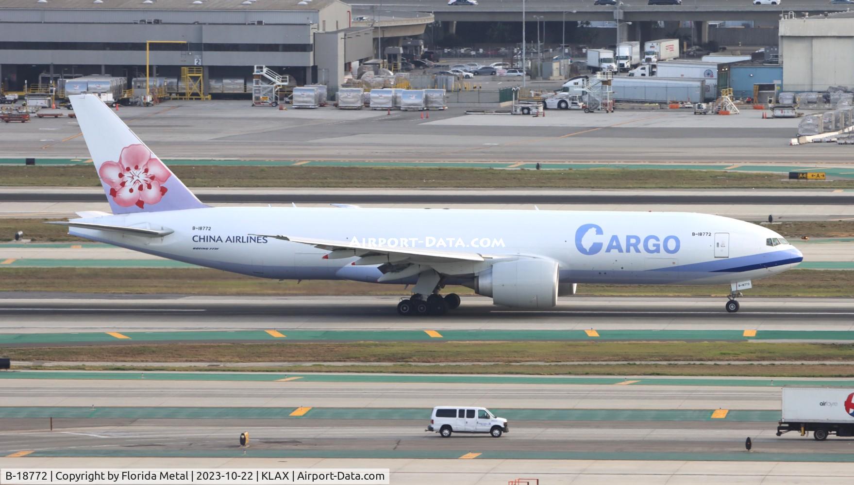 B-18772, 2020 Boeing 777-F C/N 66891, CAL 777-200F zx LAX-TPE