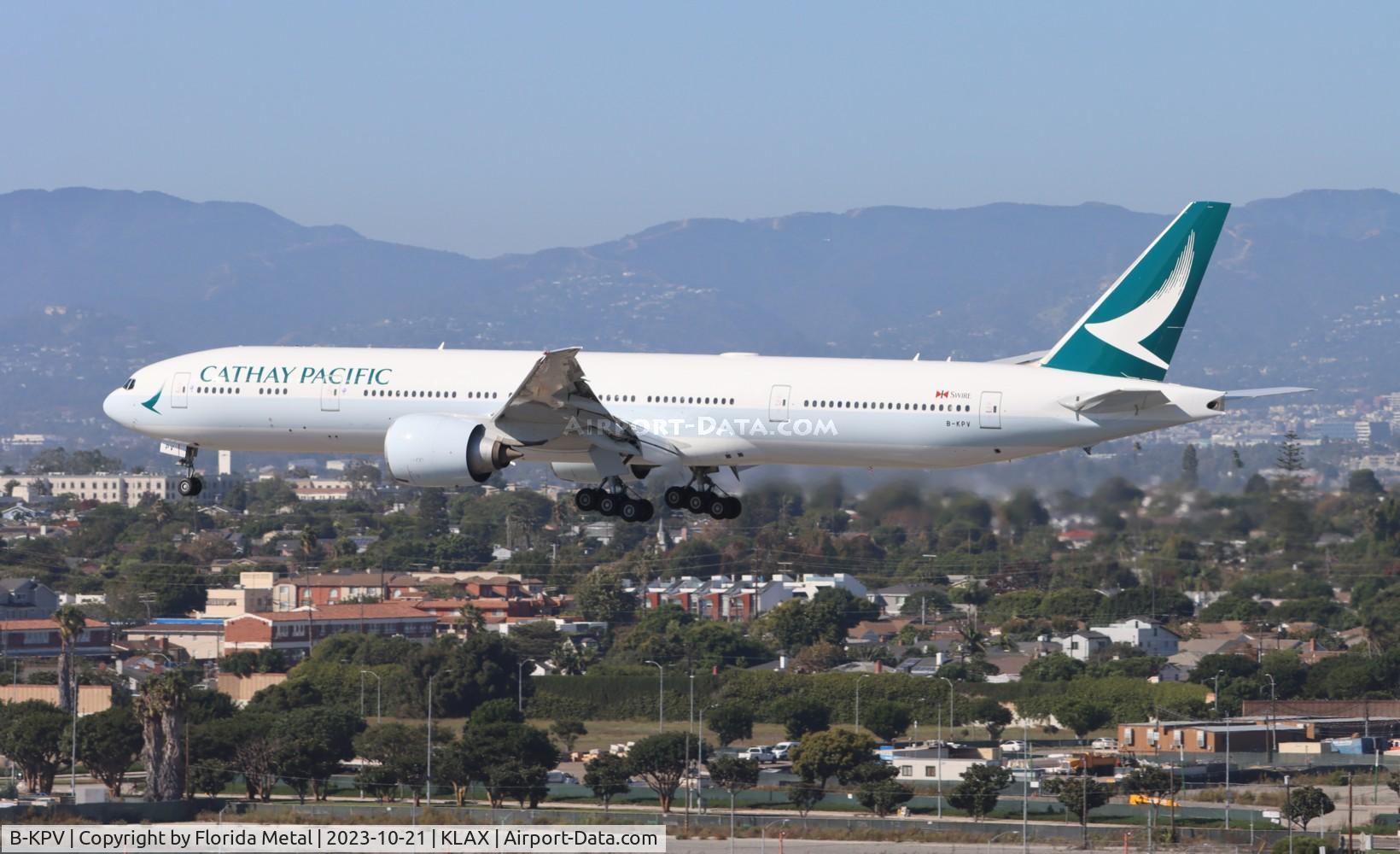B-KPV, 2011 Boeing 777-367/ER C/N 37901, CPA 773 zx HKG-LAX