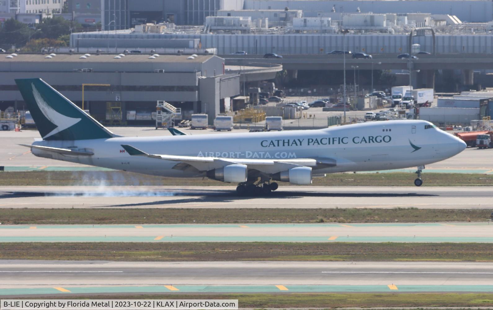 B-LIE, 2009 Boeing 747-467ERF C/N 36870, CPA 744F zx DFW-LAX