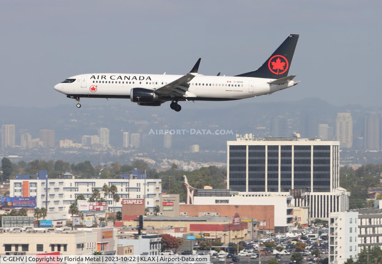 C-GEHV, 2019 Boeing 737-8 MAX C/N 61227, ACA 737-8 zx CYYZ-LAX