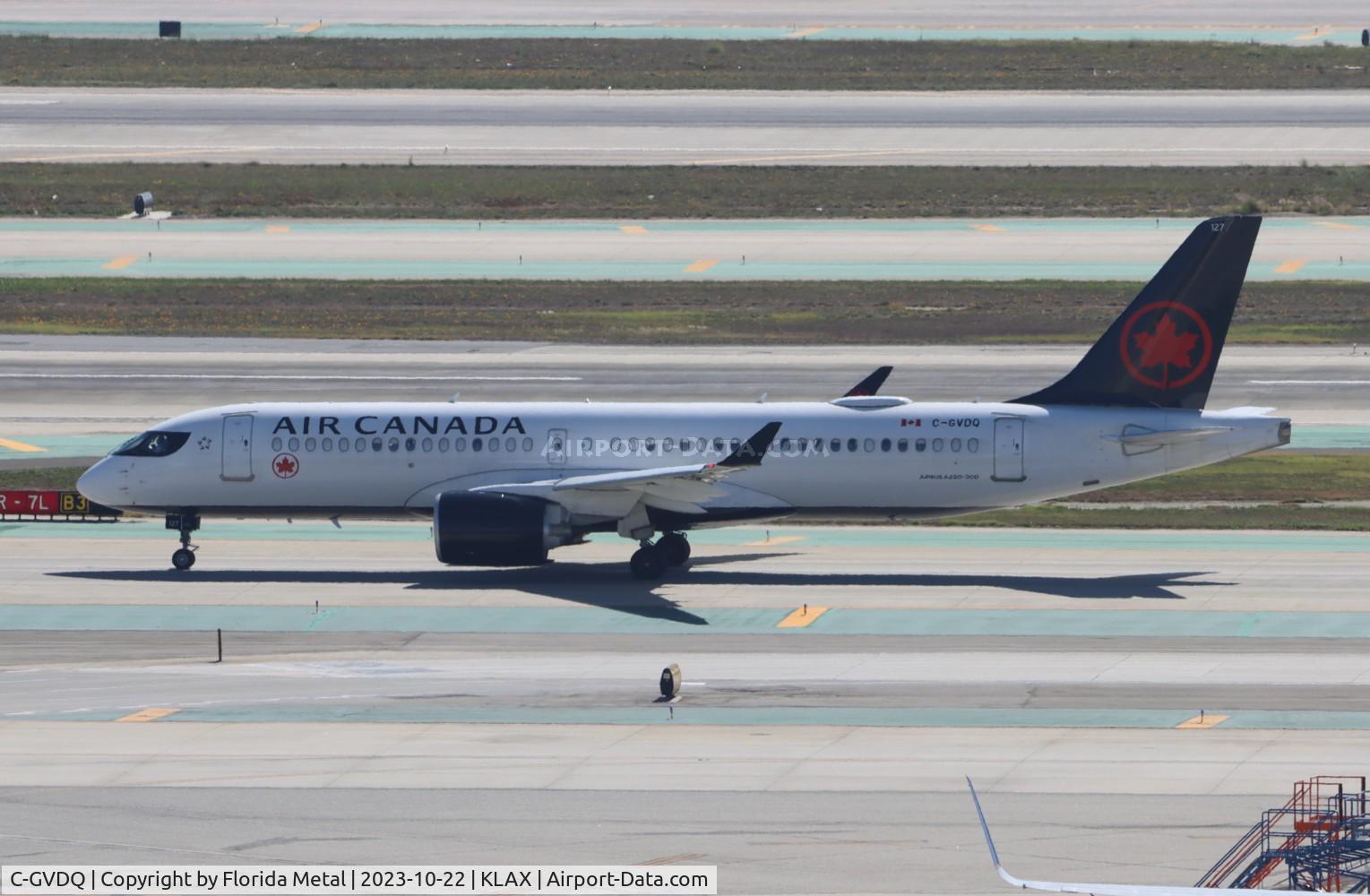 C-GVDQ, 2021 Airbus A220-300 C/N 55152, ACA A223 zx LAX-YUL