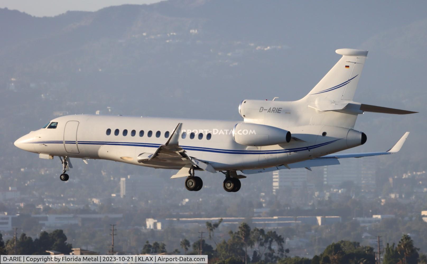 D-ARIE, 2012 Dassault Falcon 7X C/N 181, Falcon 7X zx