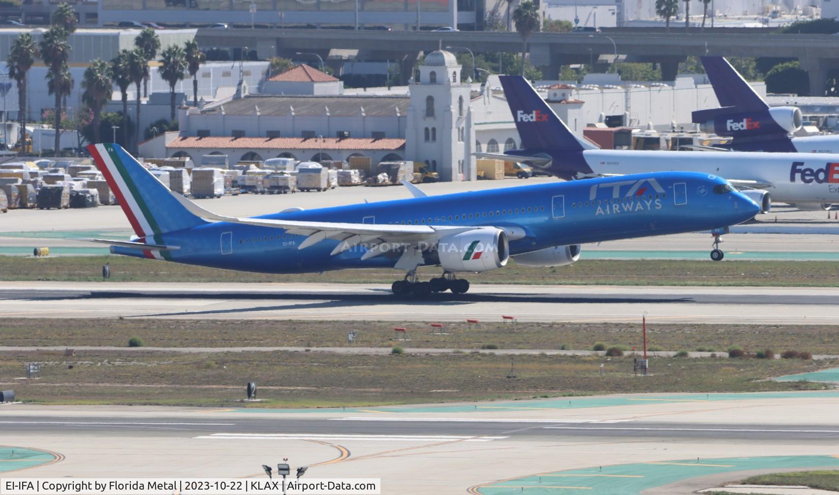 EI-IFA, 2019 Airbus A350-941 C/N 0308, ITA A359 zx FCO-LAX