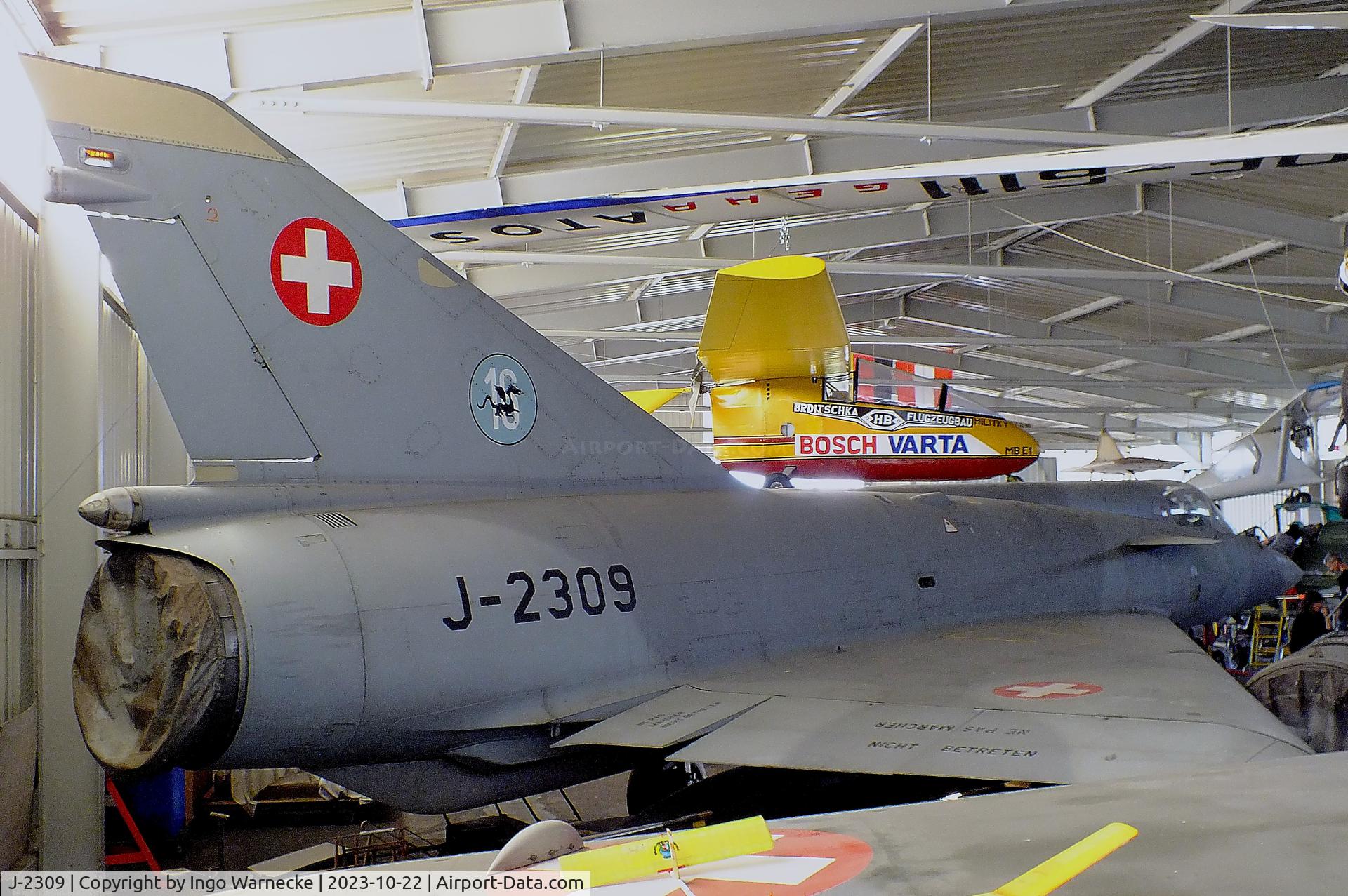 J-2309, Dassault (F+W Emmen) Mirage IIIS C/N 17-26-106/999, Dassault (F+W Emmen) Mirage III S at the Österreichisches Luftfahrtmuseum (Austrian Aviation Museum), Graz-Thalerhof